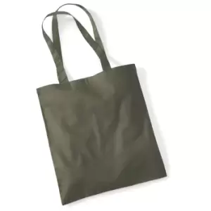 Image of Westford Mill Promo Bag For Life - 10 Litres (One Size) (Olive)