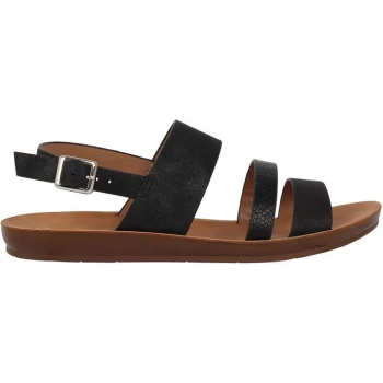 Image of Kangol Mimi Sandals Ladies - Black