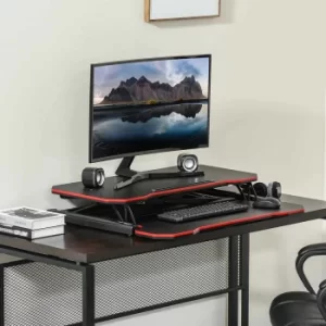 Image of Trenerry Computer Desk Riser, black