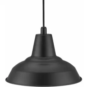 Image of Nordlux Lyne Dome Pendant Ceiling Light Black, E27