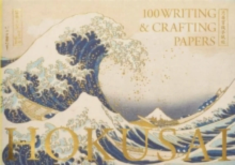 Image of HOKUSAI 100 Writing & Crafting Papers Paperback / softback