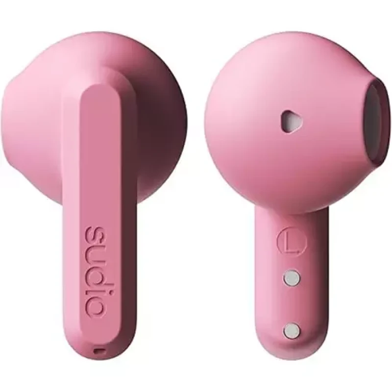 Image of Sudio Sudio A3 True Wireless Pink Earbuds with Charging Case A3PNK