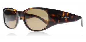 Image of Alexander McQueen AM0016S Sunglasses Tortoise 002 52mm