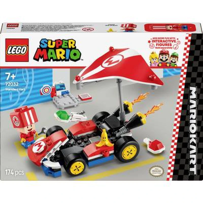 Image of Lego Super Mario Mario Kart - Standard Kart One Colour WBG0Y Unisex