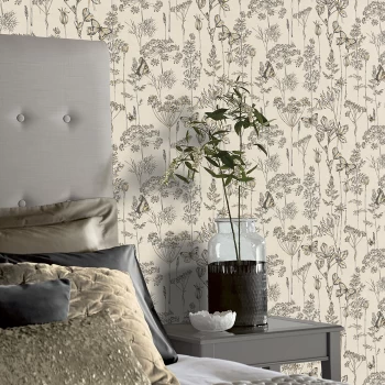 Image of Meadow Floral Wallpaper