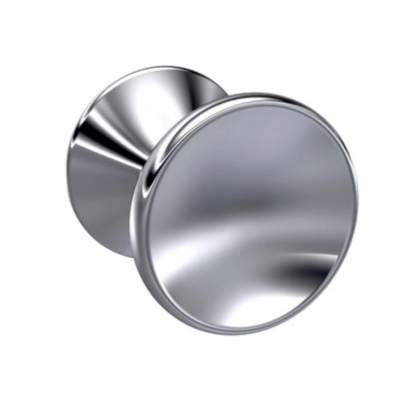 Image of Balterley Indented Round Knob 30mm Chrome Silver