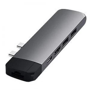 Image of Satechi USB Hub Adapter Space Grey