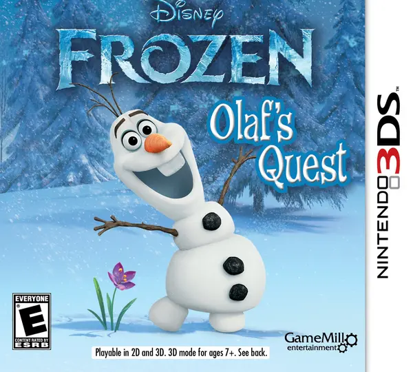 Image of Disney Frozen Olafs Quest Nintendo 3DS Game