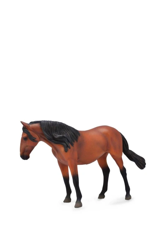 Image of CollectA Lusitanos Mare Horse Toy Brown unisex