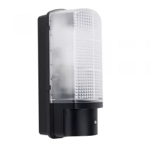Image of Griffin IP44 Dusk 'til Dawn Bulkhead Wall Light in Black