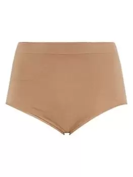 Image of Yours Seamless Control Brief Sienna, Sienna, Size 18-20, Women