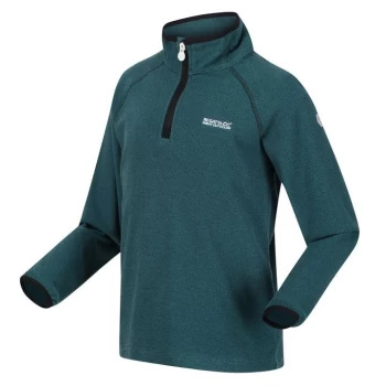 Image of Regatta Loco Half Zip Fleece - PacifcGr/Blk