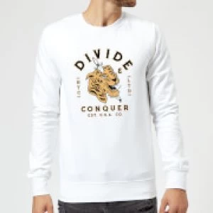Image of Tiger Tattoo Sweatshirt - White - L