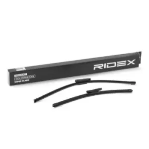 Image of RIDEX Wiper blade 298W0105 Windscreen wiper,Window wiper RENAULT,MEGANE II Coupe-Cabriolet (EM0/1_),MEGANE II Kombi (KM0/1_)