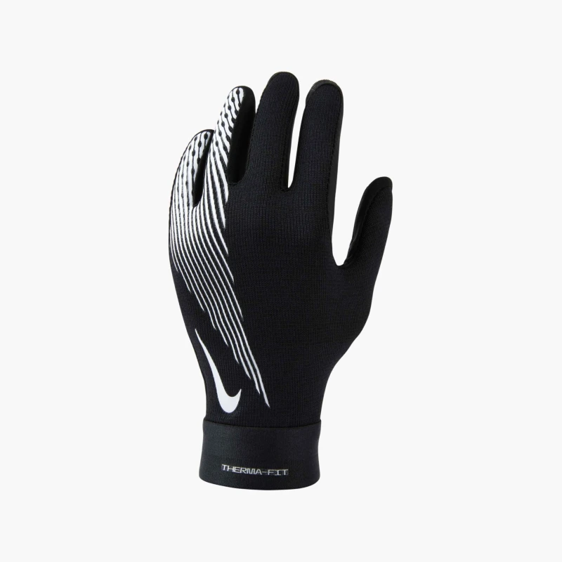 Image of Nike Therma-Fit Academy Gloves Junior Black/White unisex Small Jnr
