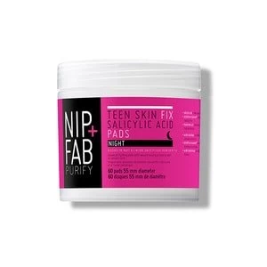 Image of Nip+Fab Teen Skin Salicylic Acid Night Pads 80ml