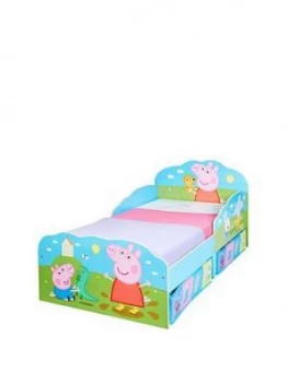 Image of Peppa Pig Toddler Bed With Underbed Storage Drawers