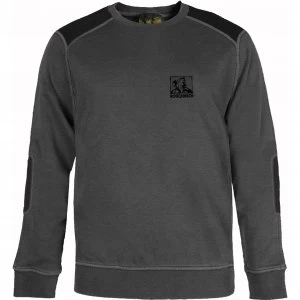 Image of Roughneck Mens Crewneck Sweatshirt Grey M
