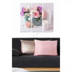 Image of MDF314092361 Multicolor Decorative MDF Painting (3 Pieces)