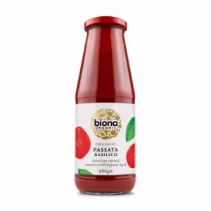 Image of Biona Basil Passata 700g