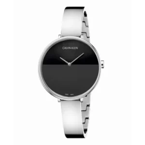 Image of Calvin Klein Rise Ladies Stainless Steel Bangle Watch