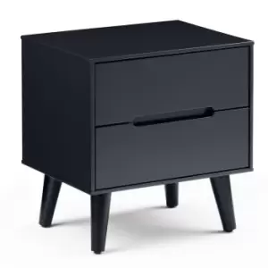Image of Julian Bowen Alicia 2 Drawer Bedside Anthracite