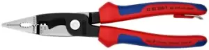 Image of Knipex Tool Steel Multifunction Pliers Multifunction Pliers, 200 mm Overall Length