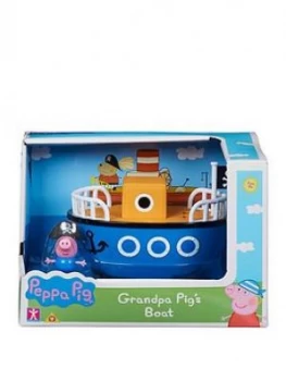 Image of Peppa Pig Vehicle - Grandpa's Boat, One Colour