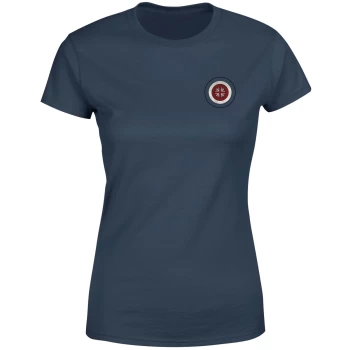 Image of Marvel Captain Carter Womens T-Shirt - Navy - S