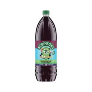Image of Robinsons Double Concentrate Apple/Blackcurrent Squash No Added Sugar 1.75L (Pack of 6) 125326