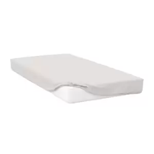 Image of Belledorm 400 Thread Count Egyptian Cotton Extra Deep Fitted Sheet (Single) (Ivory)