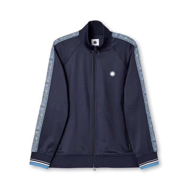 Image of Pretty Green Mens Eclipse Tracksuit Top Navy male Small