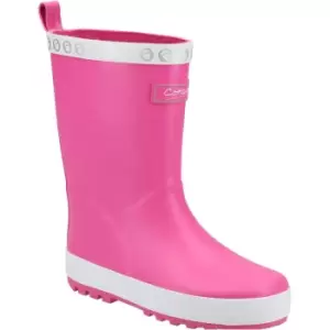 Image of Cotswold Prestbury Childrens Wellington Unisex Pink UK Size 11