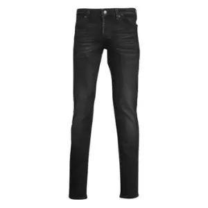 Image of Jack Jones JJIGLENN mens Skinny Jeans in Black - Sizes US 34 / 32,US 34 / 34,US 36 / 34,US 27 / 32,US 28 / 32,US 29 / 32,US 29 / 34,US 30 / 34,US 31 /