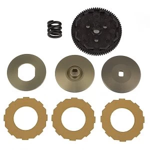 Image of Team Associated Rc10B74.1 3-Pad Slipper Conversion