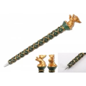 Image of Hufflepuff (Harry Potter) Noble Collection Hogwarts House Pen