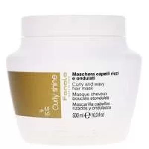 Image of Fanola Curly Shine Curly and Wavy Hair Mask 500ml