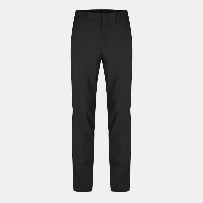 Image of Boss Mens H Genius Mm Straight Leg Trousers Black male M