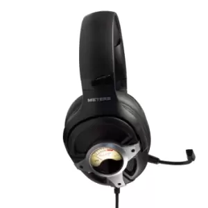 Image of Meters Level Up Silver Wired Gaming Headphones