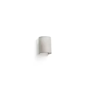 Image of Otton Round Linen Up Down Wall Lamp Vertical