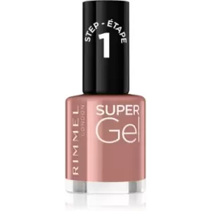 Image of Rimmel Super Gel gel nail polish without UV/LED sealing shade 033 R&B Rose 12 ml