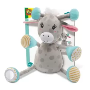 Image of SES CREATIVE Tiny Talents Sally Sensory Giraffe , 3 Months and Above (13118)