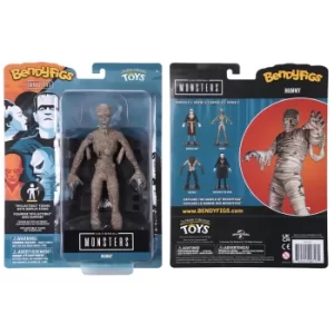 Image of Noble Collection Universal Monsters The Mummy BendyFig 7.5" Action Figure