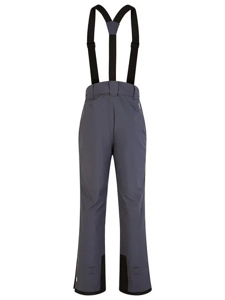 Image of Dare 2b Mens Achieve II Waterproof Breathable Ski Trousers XSR - Waist 28 - 30', (71 - 76cm), Inside Leg 30' Ebony Grey DMW486-685-XSR