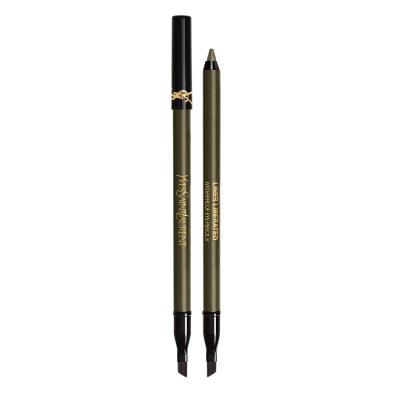 Image of Yves Saint Laurent Lines Liberated Waterproof Eye Pencil 1.2g 8 - Provocative Green