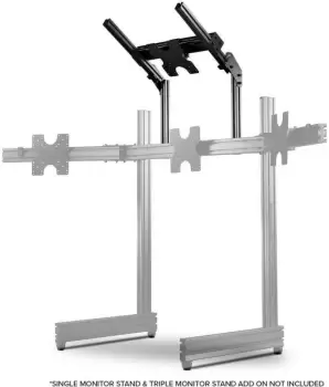 Image of Next Level Racing Elite Freestanding Overhead / Quad Monitor Stand Add On Carbon Grey