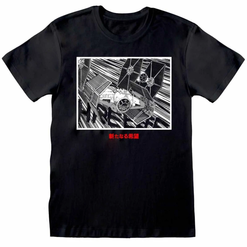 Image of Star Wars Tie Fighter T-Shirt Black male