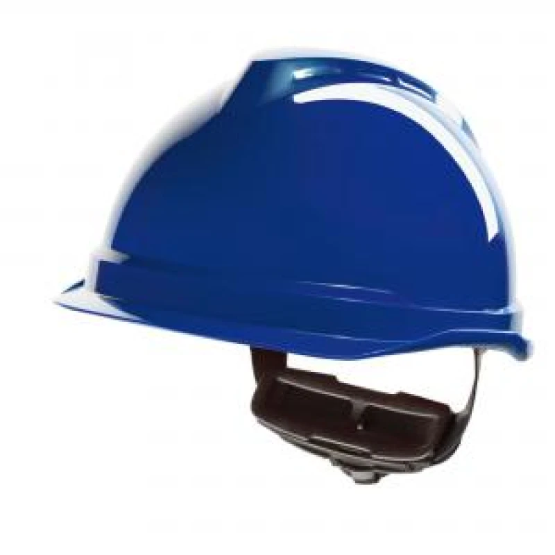 Image of MSA V - Gard 520 Peakless Safety Helmet Blue