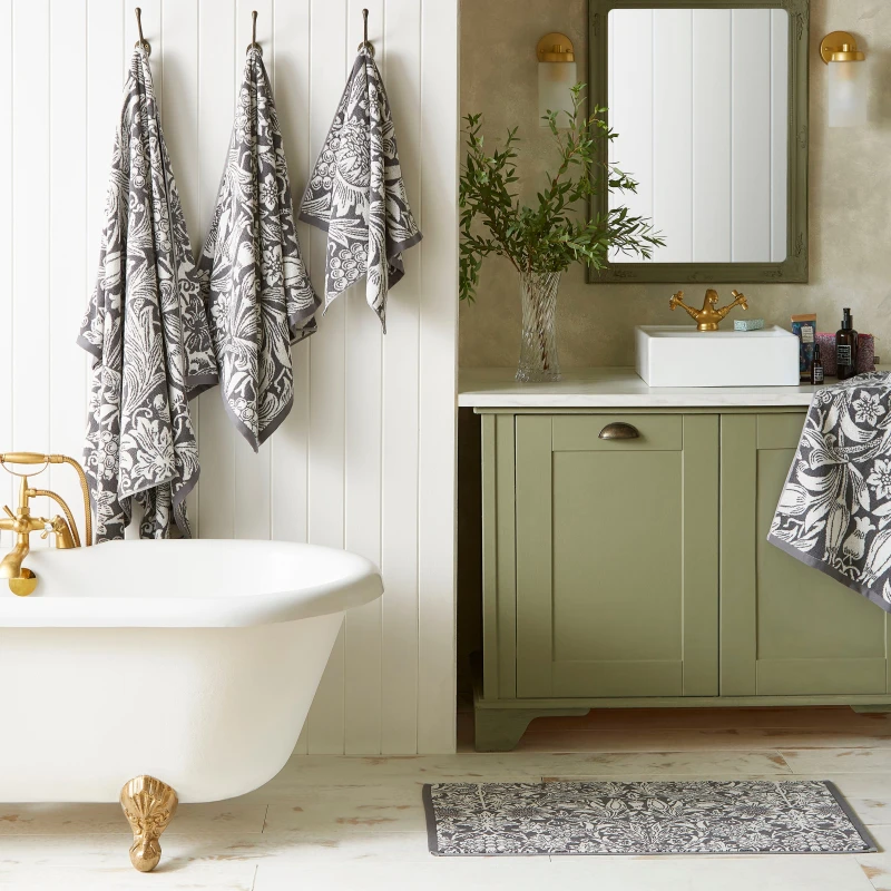 Image of William Morris At Home Sunflower Towel Iron