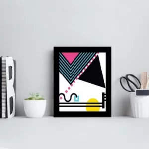 Image of SCT-039 Multicolor Decorative Framed MDF Painting